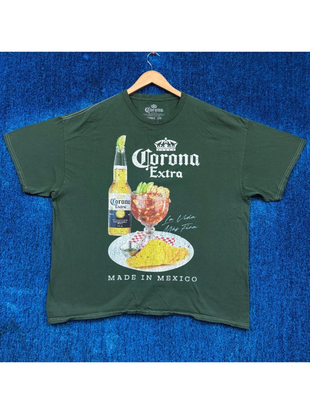 Corona “Made in Mexico” Graphic T-Shirt Size 2X